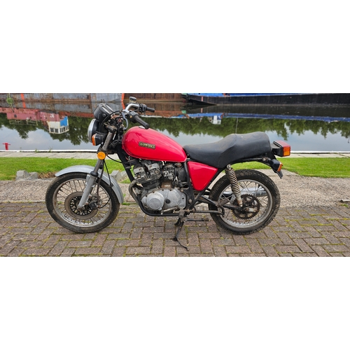 600 - 1981 Suzuki GS250X, 249cc. Registration number BGF 694X. Frame number GS25X 714017. Engine number GS... 