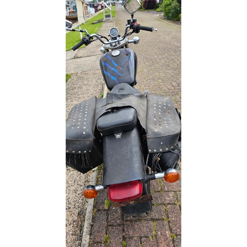 596 - 1999 Suzuki 125X, 124cc. Registration number T783 KWX. Frame number JS1AP111200100669. Engine number... 