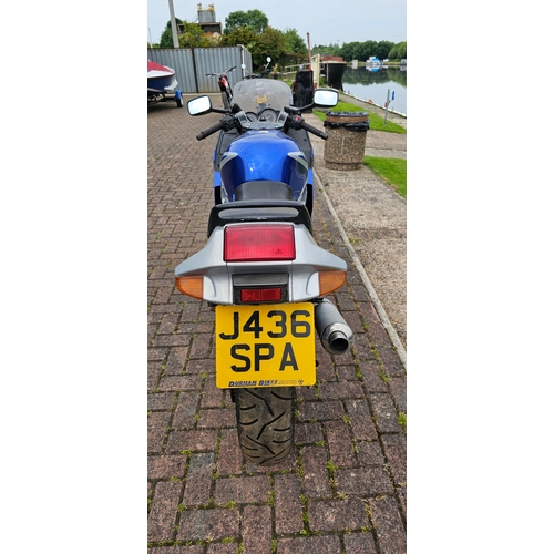 616 - 1992 Kawasaki ZX600D, 592cc. Registration number J436 SPA. Frame number ZX600D-601769. Engine number... 