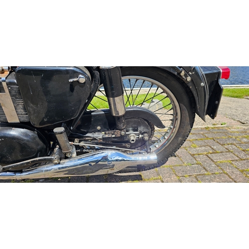 627 - 1954 Norton Model 7 Dominator 88, 497cc. Registration number XAS 263 (non transferrable). Frame numb... 