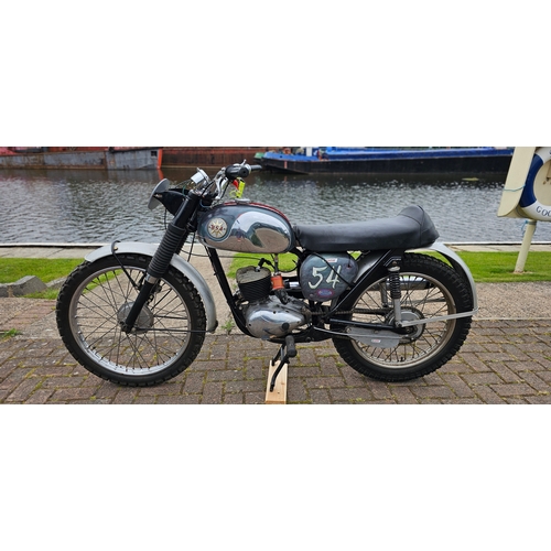 582 - 1968 BSA Bantam, trials D14, 175cc. Registration number not registered. Frame number D14B 5935. Engi... 