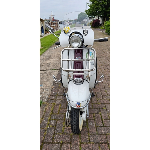 564 - 1964 Lambretta Li125, 125cc. Registration number DRR 378B. Frame number 125Li13*109387. Engine numbe... 