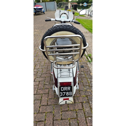 564 - 1964 Lambretta Li125, 125cc. Registration number DRR 378B. Frame number 125Li13*109387. Engine numbe... 