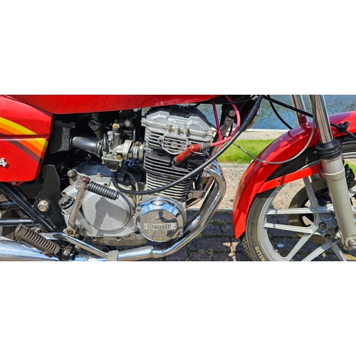 646 - 1982 Benelli 254, 231cc. Registration number YCP 361Y. Frame number 11803. Engine number 1646.
Sold ... 