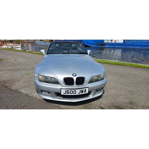 471 - 2001 BMW Z3, 2.2i, manual. Registration number J600 JWA. VIN number WBACN12050LK15886. Engine number... 