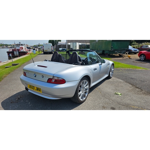 471 - 2001 BMW Z3, 2.2i, manual. Registration number J600 JWA. VIN number WBACN12050LK15886. Engine number... 