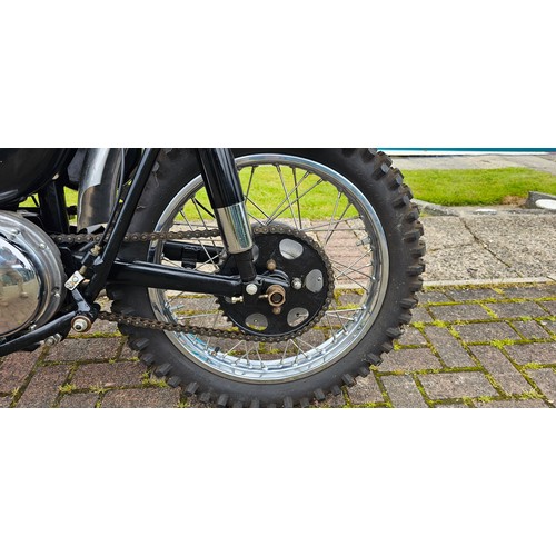 587 - Ariel HS Scrambler Gordon Blakeway works replica, 498cc. Registration number not registered. Frame n... 