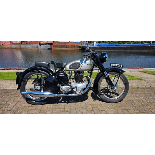 630 - 1952 Norton Model 7 Dominator 88, 497cc. Registration number TXS 494 (non transferrable). Frame numb... 