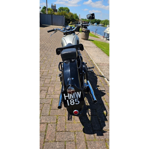 630 - 1952 Norton Model 7 Dominator 88, 497cc. Registration number TXS 494 (non transferrable). Frame numb... 