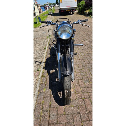 631 - 1958 AJS Model 18, 498cc. Registration number VOP 592. Frame number unclear. Engine number 57/18 131... 