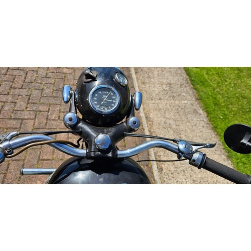 631 - 1958 AJS Model 18, 498cc. Registration number VOP 592. Frame number unclear. Engine number 57/18 131... 