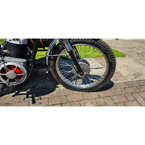 583 - BSA B40/Villiers Special, 197cc. Registration number not registered. Frame number B40 9012. Engine n... 