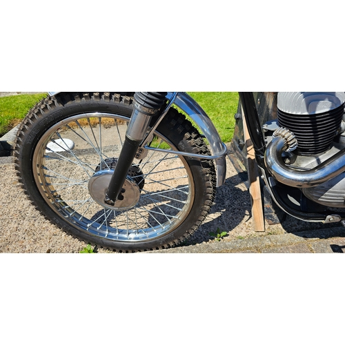 583 - BSA B40/Villiers Special, 197cc. Registration number not registered. Frame number B40 9012. Engine n... 