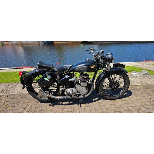 633 - 1952 BSA M21, 600cc. Registration number NGW 171. Frame number several number 5635?. Engine number B... 