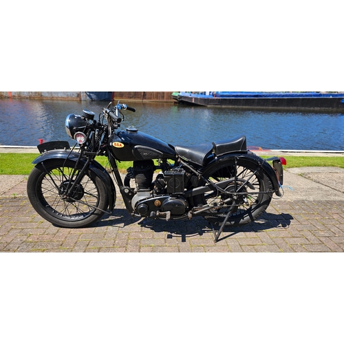 633 - 1952 BSA M21, 600cc. Registration number NGW 171. Frame number several number 5635?. Engine number B... 