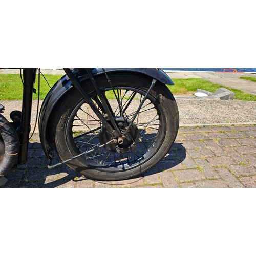 633 - 1952 BSA M21, 600cc. Registration number NGW 171. Frame number several number 5635?. Engine number B... 