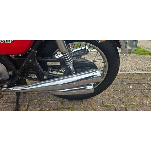 643 - 1973 Honda 350 Four, 400cc. Registration number WWE 410L. Frame number CB350 1021285. Engine number ... 