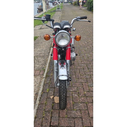 643 - 1973 Honda 350 Four, 400cc. Registration number WWE 410L. Frame number CB350 1021285. Engine number ... 