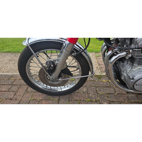 643 - 1973 Honda 350 Four, 400cc. Registration number WWE 410L. Frame number CB350 1021285. Engine number ... 