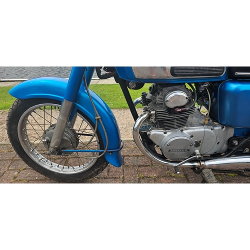 644 - 1977 Honda CD175, 174cc. Registration number TAT 206T. Frame number CD175 4041025. Engine number CD1... 