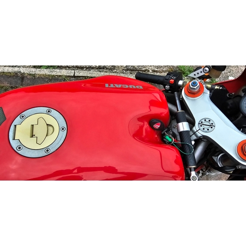 609 - 2001 Ducati 748. Registration number Y216 YRY. Frame number 009353. Engine number not found.
Sold wi... 