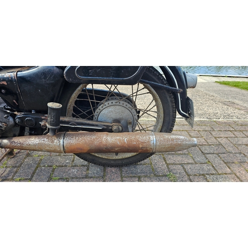 625 - 1955 NSU Special Max, 250cc, project. Registration number RXV 145. Frame number 251 OSB/55 1295620. ... 