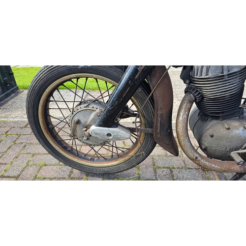 625 - 1955 NSU Special Max, 250cc, project. Registration number RXV 145. Frame number 251 OSB/55 1295620. ... 