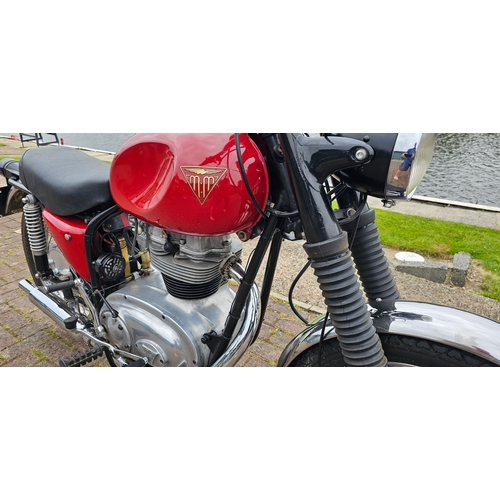 641 - 1955 MM Tipo 250, 248cc. Registration number 946 YUD (non transferrable). Frame number 6875. Engine ... 