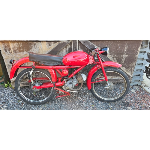 638 - c.1958 Moto Guzzi Cardellino Lusso 73cc. Registration number not registered. Frame numberBBI092. Eng... 