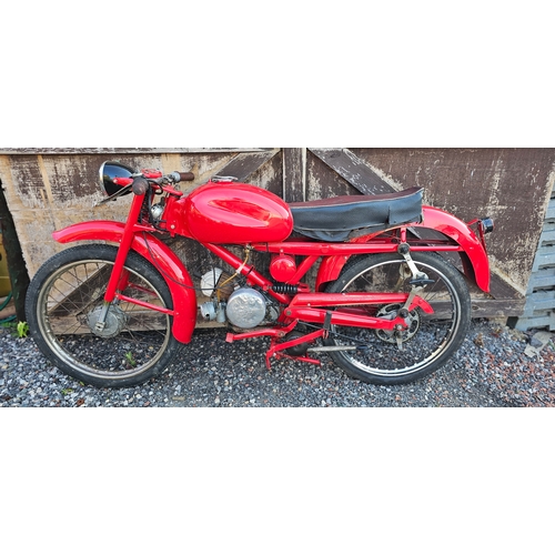 638 - c.1958 Moto Guzzi Cardellino Lusso 73cc. Registration number not registered. Frame numberBBI092. Eng... 