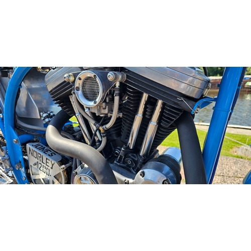 610 - 1999 Harley Davidson/Norton Special, 1200cc. Registration number T303 POC. Frame number 1HD4CAM13XK ... 