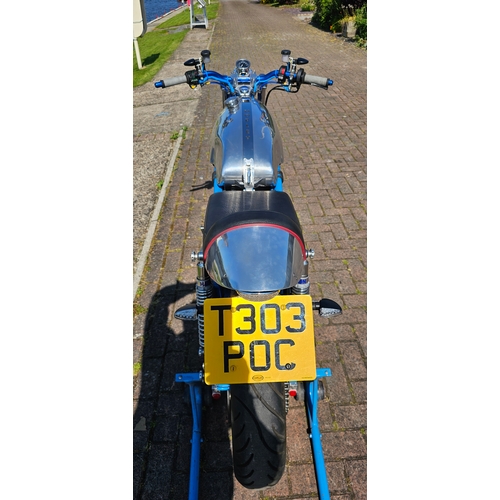 610 - 1999 Harley Davidson/Norton Special, 1200cc. Registration number T303 POC. Frame number 1HD4CAM13XK ... 