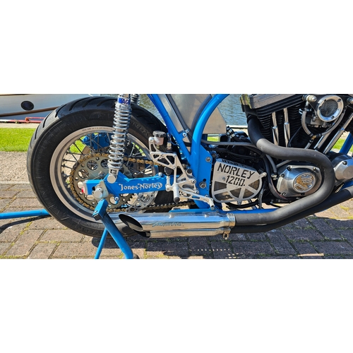 610 - 1999 Harley Davidson/Norton Special, 1200cc. Registration number T303 POC. Frame number 1HD4CAM13XK ... 