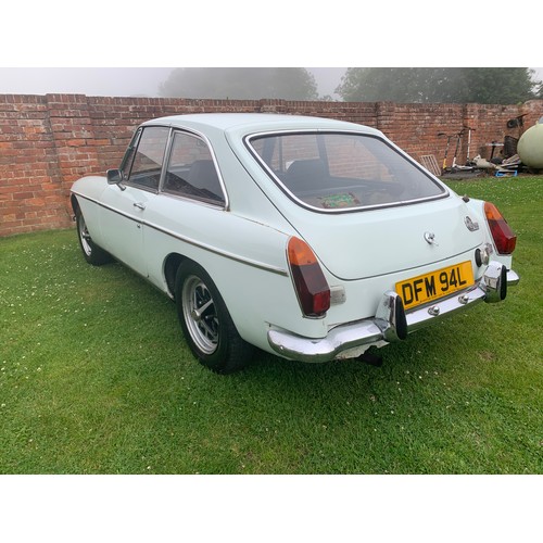 478 - 1973 MGB GT, 1798cc. Registration number DFM 94L. Chassis number GHD5 316684 G. Engine number BHM 11... 