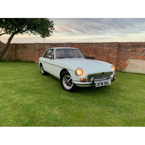 478 - 1973 MGB GT, 1798cc. Registration number DFM 94L. Chassis number GHD5 316684 G. Engine number BHM 11... 