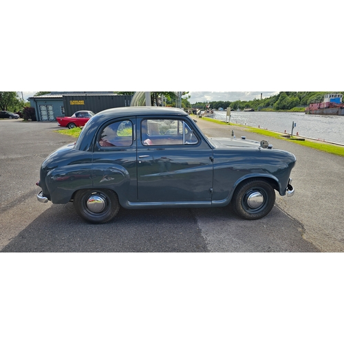 466 - 1955 Austin A30, 1098cc. Registration number KSL 989 (non transferrable). Chassis number 109043. Eng... 