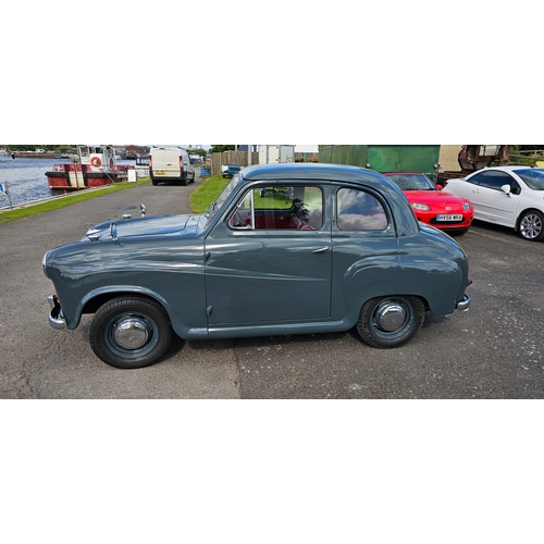 466 - 1955 Austin A30, 1098cc. Registration number KSL 989 (non transferrable). Chassis number 109043. Eng... 