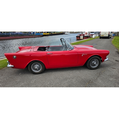 480 - 1959 Sunbeam Alpine MkI, O/D, 1494cc. Registration number 6 HKL (non transferrable). Chassis number ... 