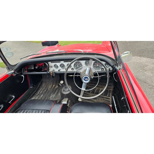 480 - 1959 Sunbeam Alpine MkI, O/D, 1494cc. Registration number 6 HKL (non transferrable). Chassis number ... 