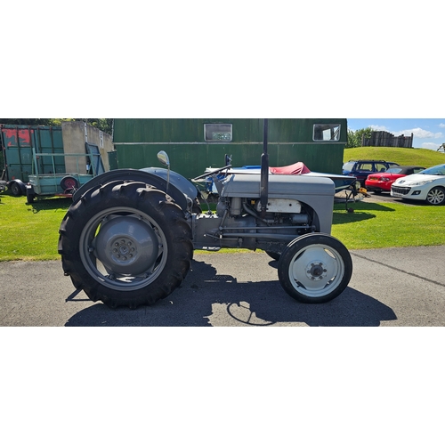 454 - 1951 Ferguson T20 petrol tractor. Registration number NTA 658 (non transferrable). Chassis number TE... 