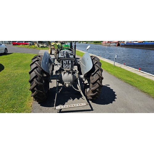 454 - 1951 Ferguson T20 petrol tractor. Registration number NTA 658 (non transferrable). Chassis number TE... 