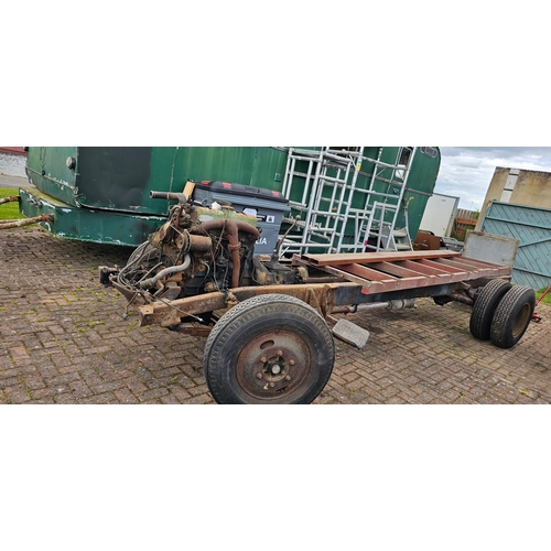 450 - c.1970's Leyland Austin FG550 Beavertail truck, project.
Comes with cab, a large amount of panels, g... 