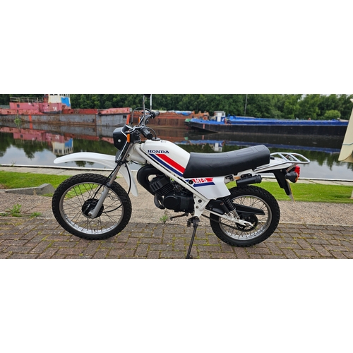 580 - WITHDRAWN 1988 Honda MT50, 49cc. Registration number E116 AGJ. Frame number ADO15207839. Engine numb... 