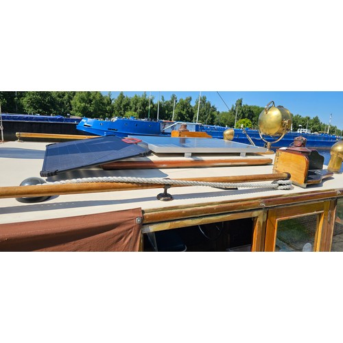 456 - 1936 Thorneycroft Motor Cruiser, Blue Waters.
Length 38 foot, beam 9 foot 6 in, draft 3 foot 3 in, a... 