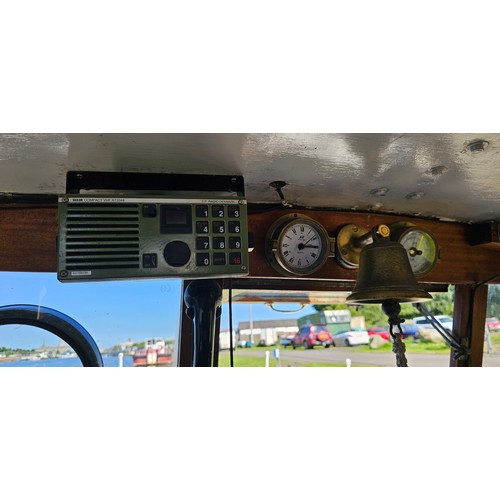 456 - 1936 Thorneycroft Motor Cruiser, Blue Waters.
Length 38 foot, beam 9 foot 6 in, draft 3 foot 3 in, a... 