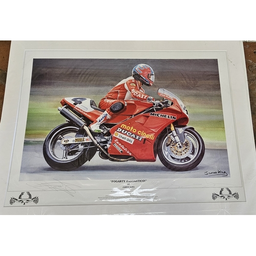 48 - Fogarty Fantastico by James King, a limited edition print, signed by Fogarty and King