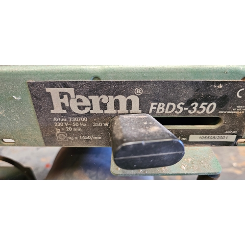 144 - WITHDRAWN, not working. A Ferm FBDS-350 belt and side sander