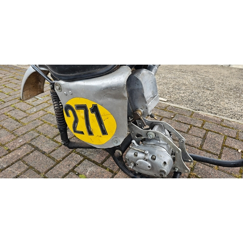 180 - c.1955 BSA B31 scrambles project. Frame number CB31 7204. Together with a scrambles gearbox and fron... 