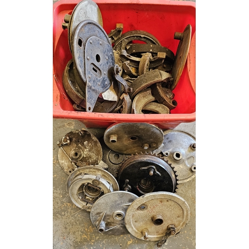 248 - A collection of brake parts