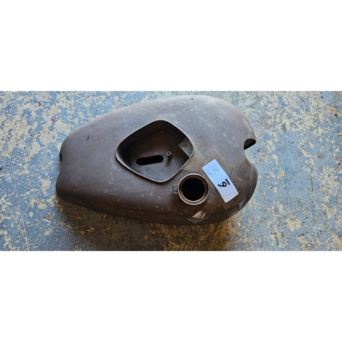 258 - A Triumph petrol tank for 1938 - 1950 models, may be a reproduction